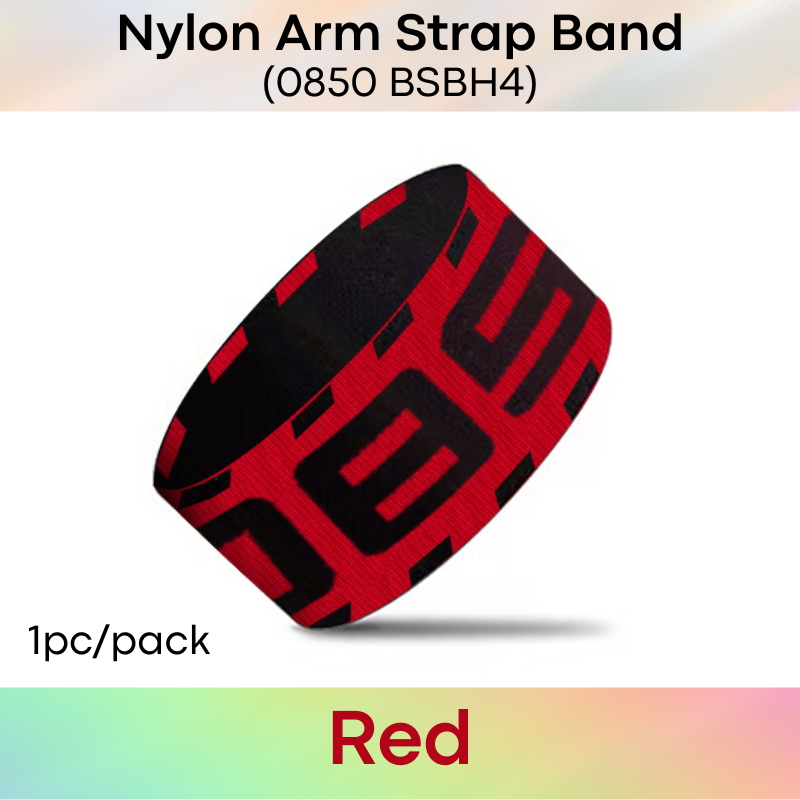 Men's Strap: Nylon "0850" embroidered logo Arm Strap Band (BSBH4)