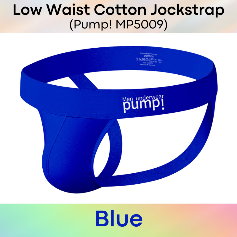Men's Jockstrap : Low Waist Cotton Underwear (MP5001/MP5009)