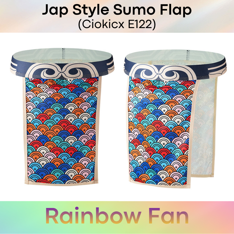 Men's Underwear: Polyester Japanese Style Sumo Flap Underwear (E122)