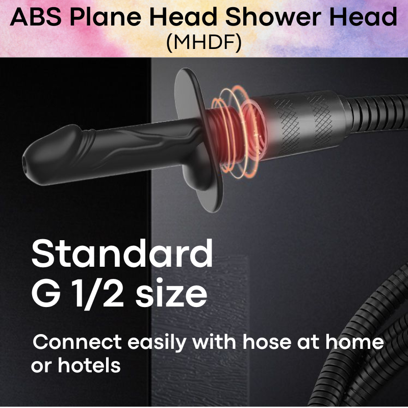 Adult Toy: ABS Disposable & Portable Plane Head Shower Head (MHDF)