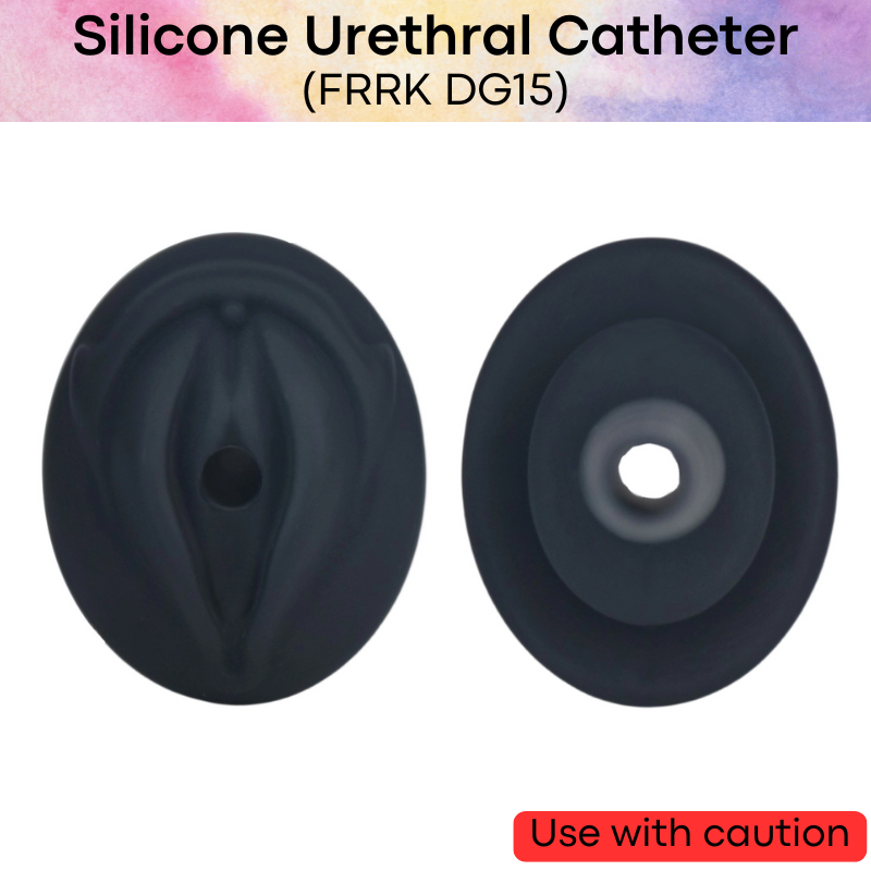 Adult Toy: Liquid Silicone Urethral Catheter for Chastity Cage (FRRKDG15)