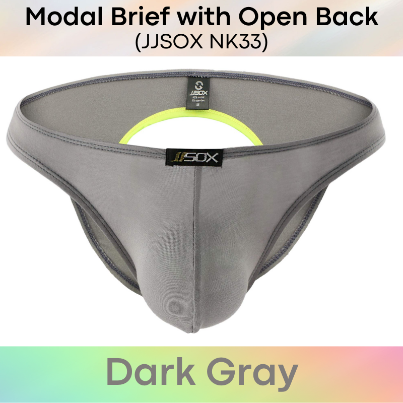 Men's Brief : Open Back Underwear (JJSOX NK33)