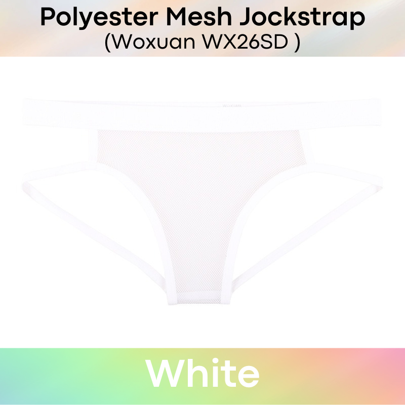 Men's Jockstrap : Polyester Mesh Jockstrap (Woxuan WX26SD)