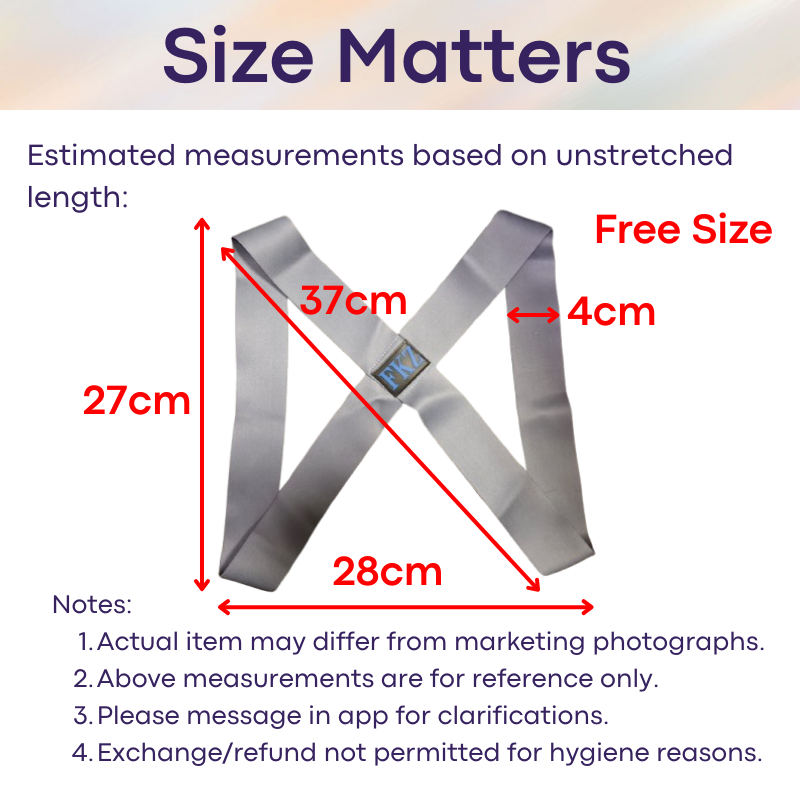 Men's Strap: Polyester Cross Back Harness Strap (F7004)