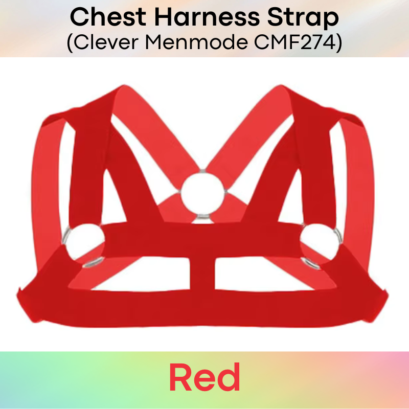 Men's Strap: Polyester Spandex Chest Harness Strap Underwear (CMF274)