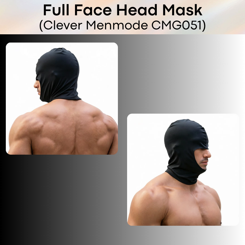 Lifestyle: Polyester Semi Transluscent Full Face Mask for Costume Parties or Roleplay (CMG051)