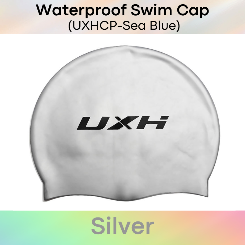 Lifestyle: Men's UXH Silicone Waterproof Swimming Cap (UXHCP)