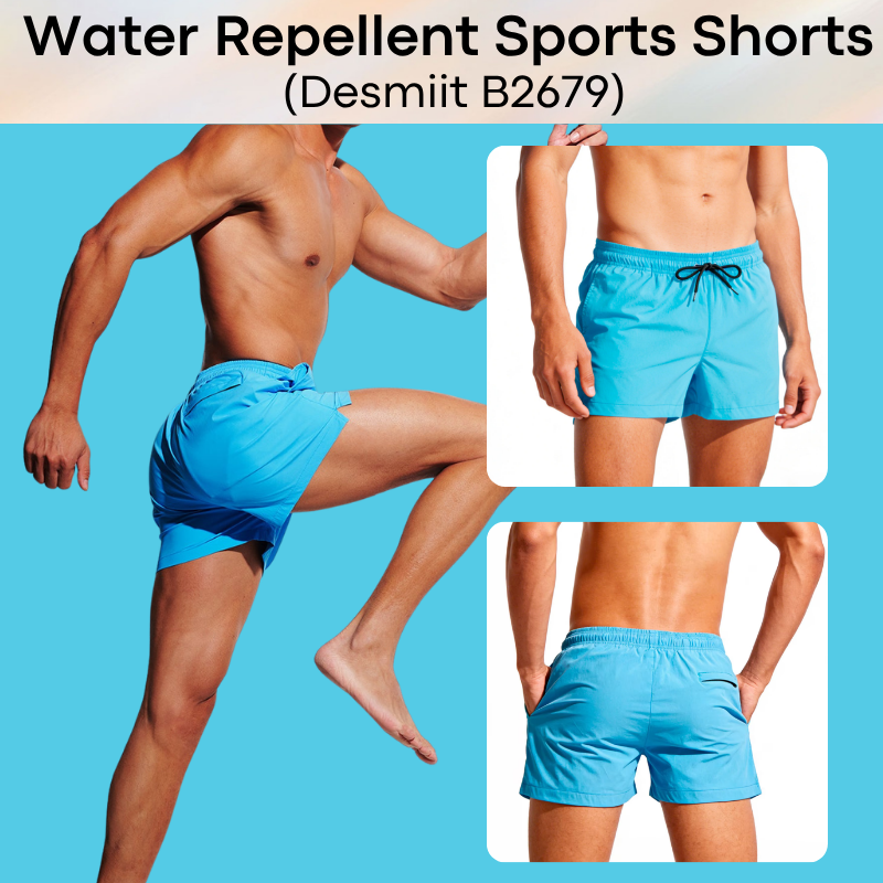 Lifestyle: Men's Water-Repellent Sports Shorts (B2679)