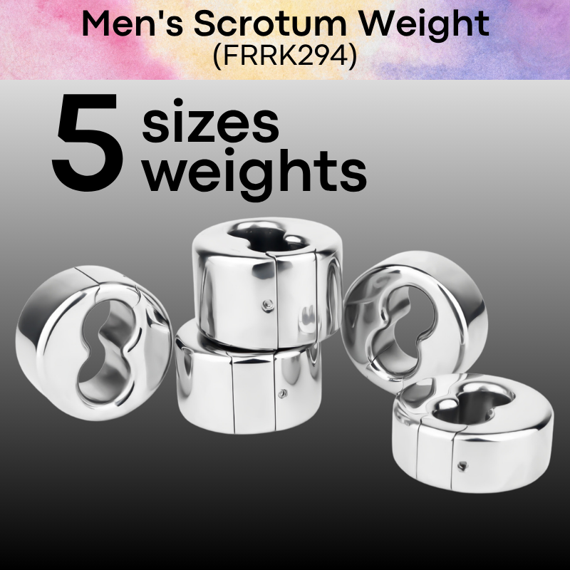 Adult Toy: Men's Stainless Steel 304 Scrotum Weight (FRRK294)