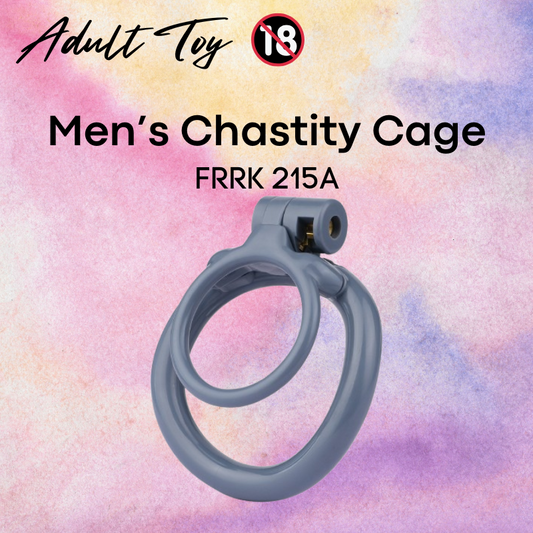 Adult Toy : Men's ABS Plastic Chastity Ring Cage (FRRK215A)