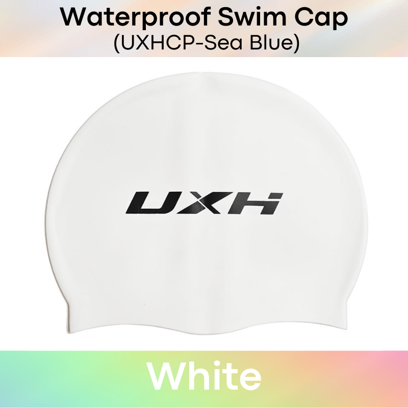 Lifestyle: Men's UXH Silicone Waterproof Swimming Cap (UXHCP)