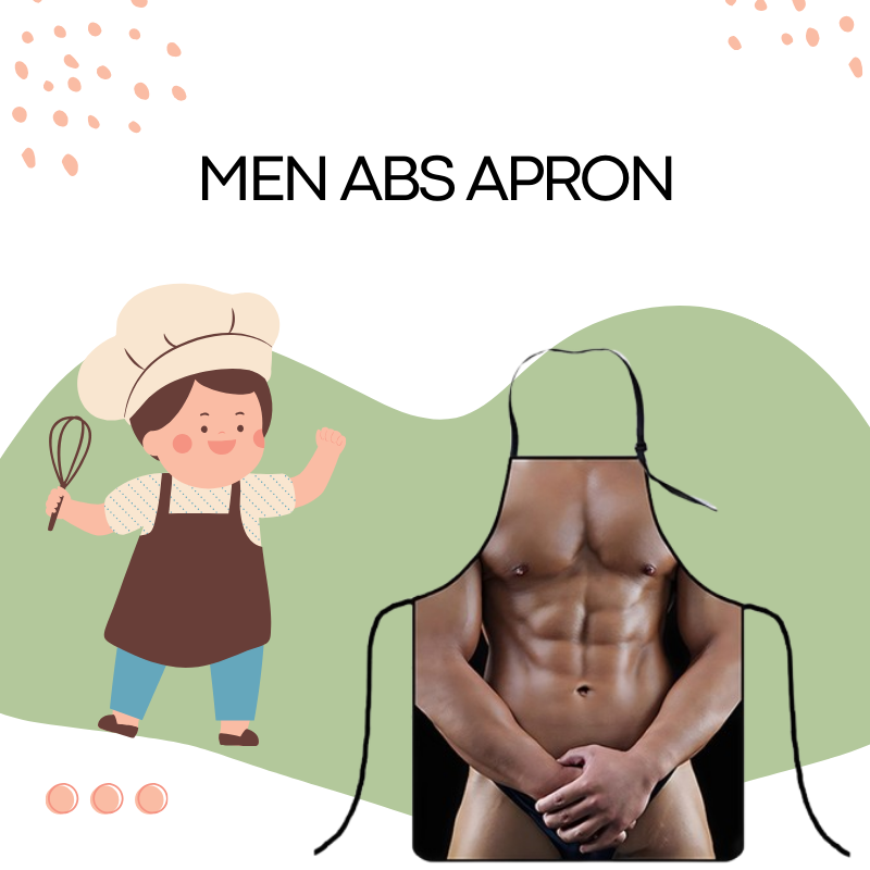 Lifestyle : Printed Men Abs Fun Apron (DFFF8716)