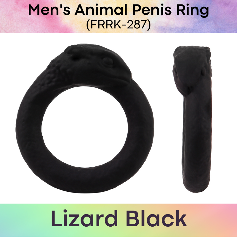 Men's Adult Toy: Liquid Silicone Rubber Animal Series Penis Ring (FRRK282/3/4/5/6/7)