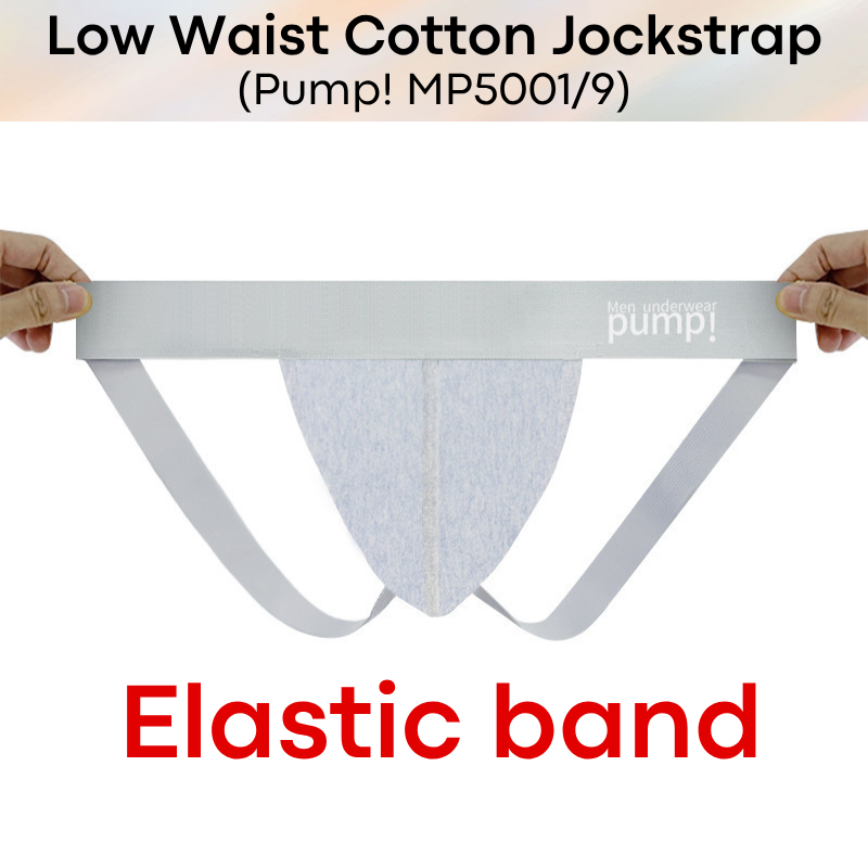 Men's Jockstrap : Low Waist Cotton Underwear (MP5001/MP5009)