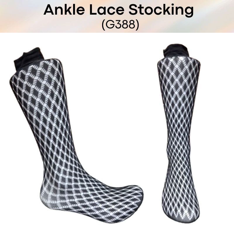 Unisex Stocking: Lace Ankle Stocking (G388)