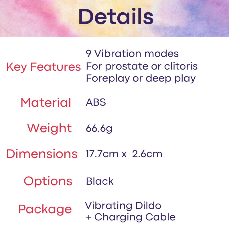 Adult Toy: Flexible Dildo Vibrator For Him/Her (SHD-S501)