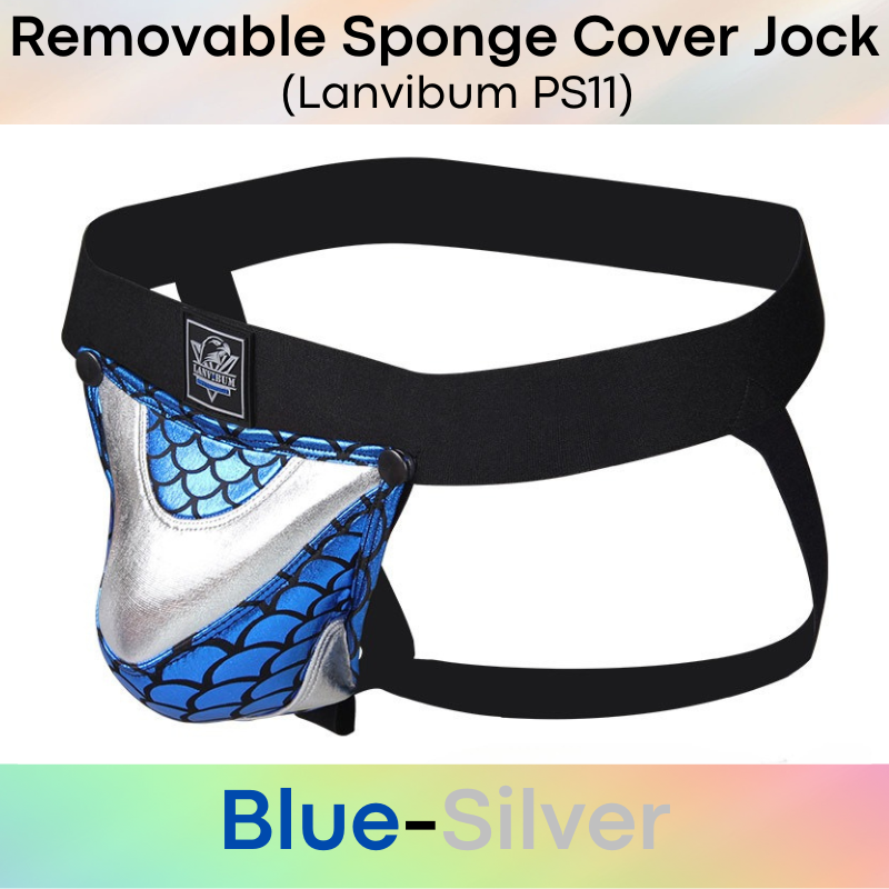 Men's Jockstrap : Removable Sponge Jockstrap Underwear (Lanvibum PS11)