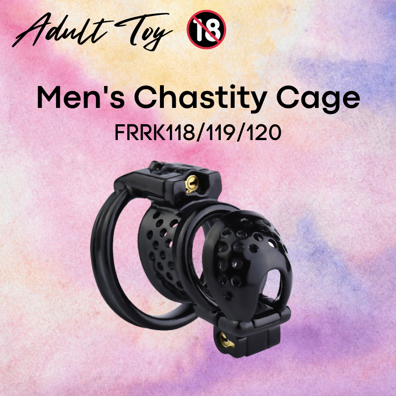 Adult Toy : Men's Chastity Cage (Resin) FRRK118 FRRK119 FRRK120