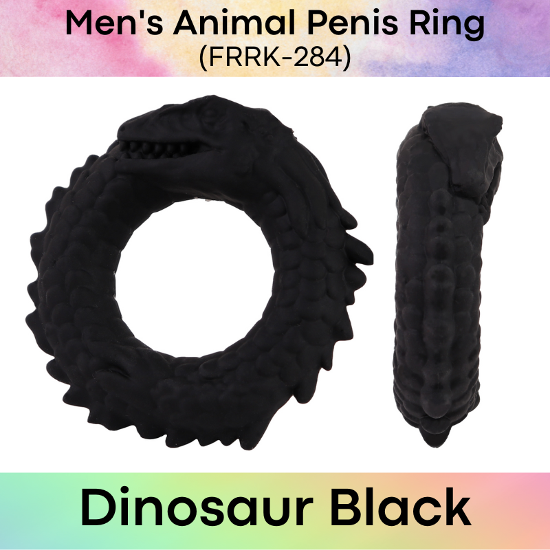 Men's Adult Toy: Liquid Silicone Rubber Animal Series Penis Ring (FRRK282/3/4/5/6/7)