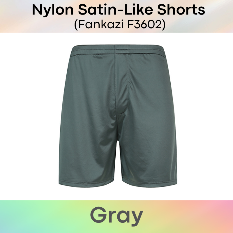 Lifestyle: Men's Nylon Satin-Like Shorts (F3602)