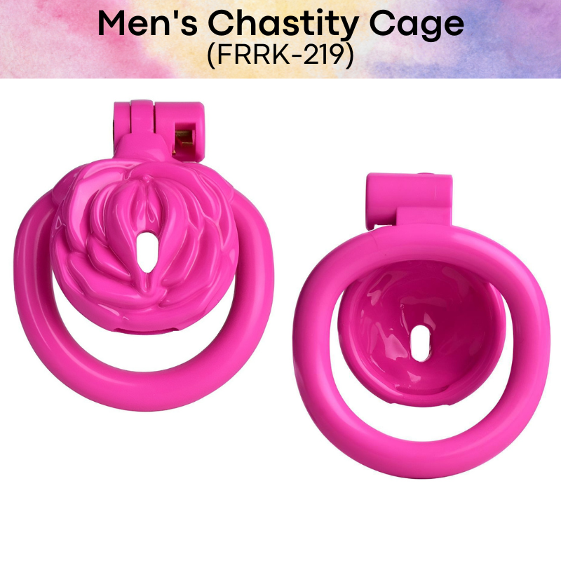 Adult Toy : Men's Chastity Cage (Resin) FRRK219