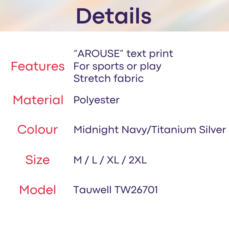 Men's Bodysuit: Polyester AROUSE Sports Bodysuit (TW26701)
