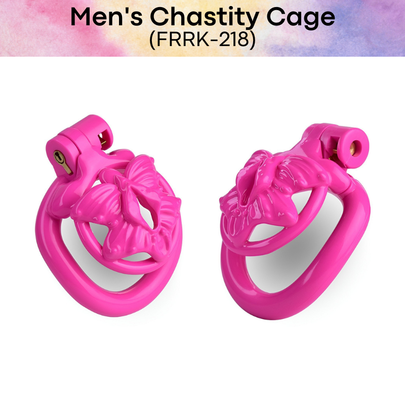 Adult Toy : Men's Chastity Cage (Resin) FRRK218