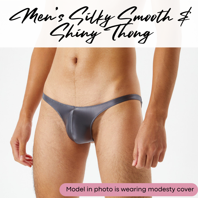 Men's Thong : Smooth and Shiny Thong (SJZ 7071)