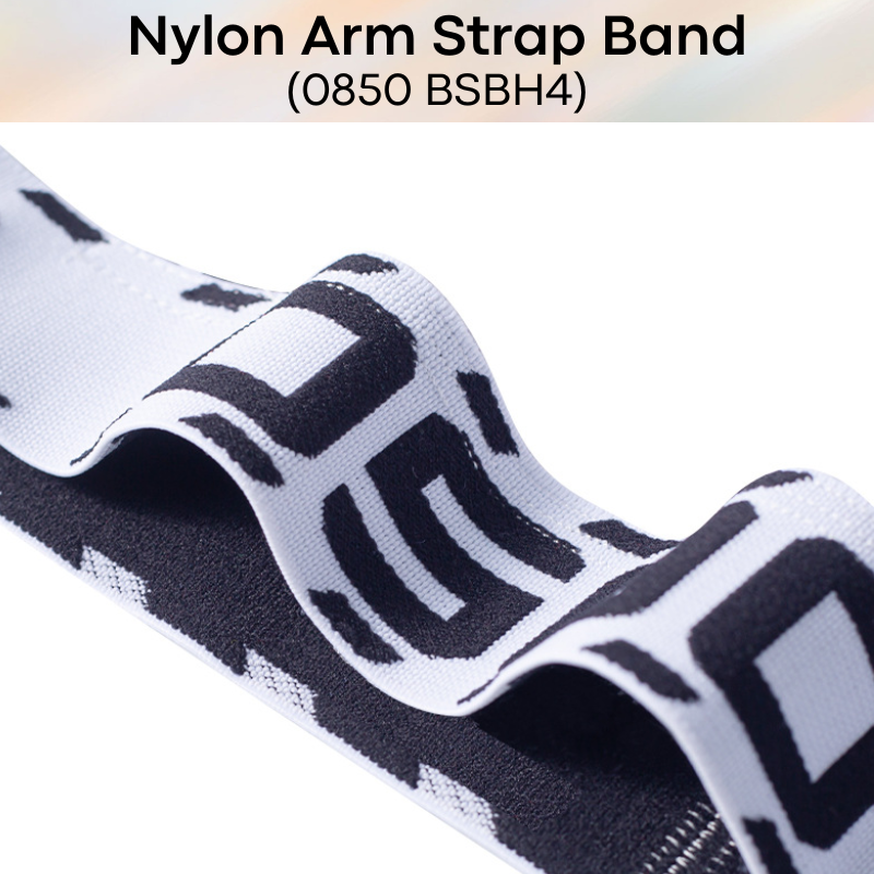 Men's Strap: Nylon "0850" embroidered logo Arm Strap Band (BSBH4)