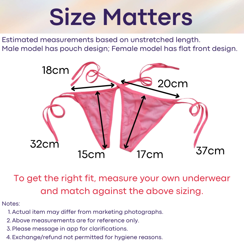 Couple/Men's Thong: Polyester Mesh String Bikini Thong for Men or Couple (B924/V014)