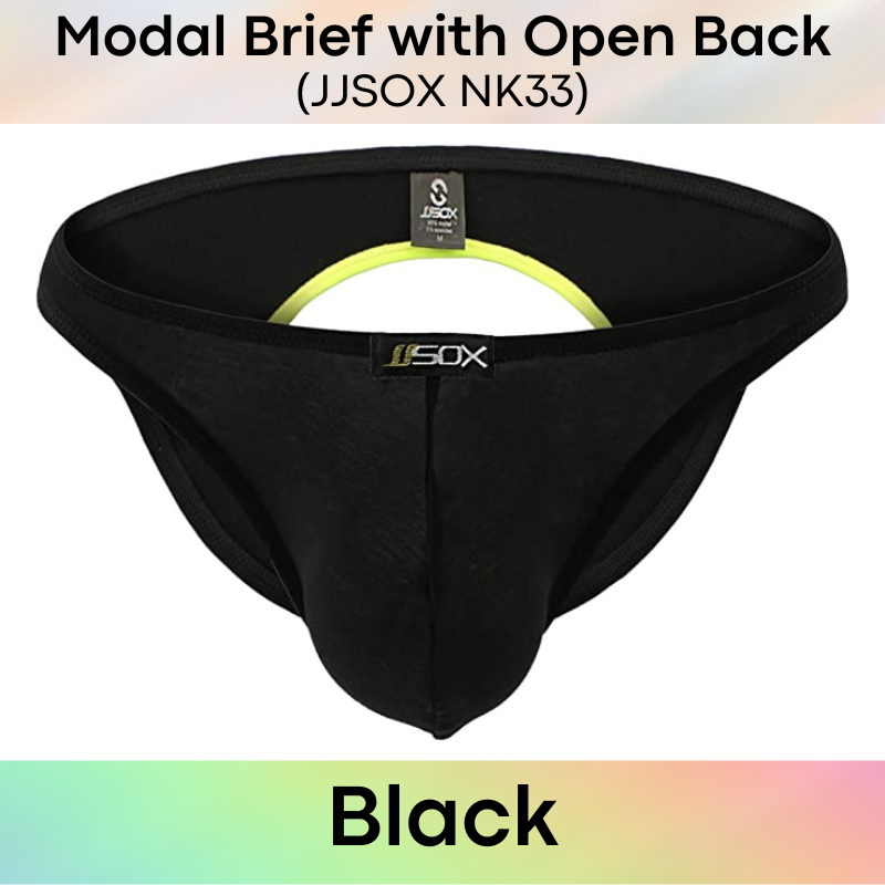 Men's Brief : Open Back Underwear (JJSOX NK33)