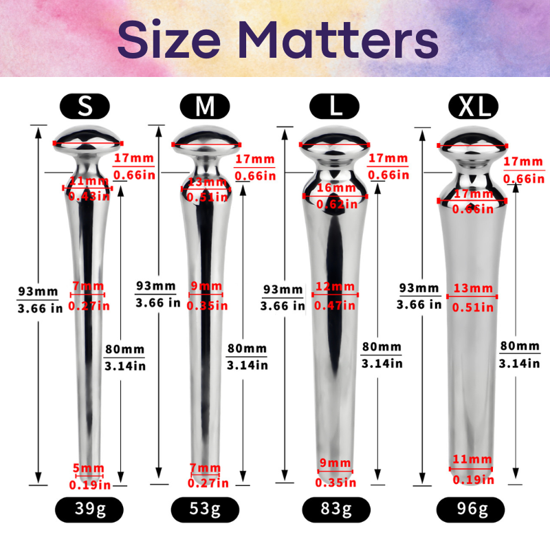 Adult Toy: Men's Urethral Sounding 304 Stainless Steel Rod (FRRK322)