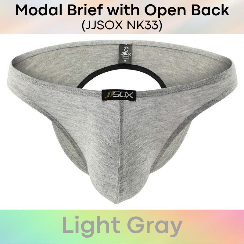 Men's Brief : Open Back Underwear (JJSOX NK33)