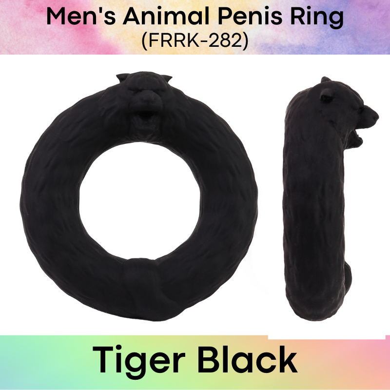Men's Adult Toy: Liquid Silicone Rubber Animal Series Penis Ring (FRRK282/3/4/5/6/7)