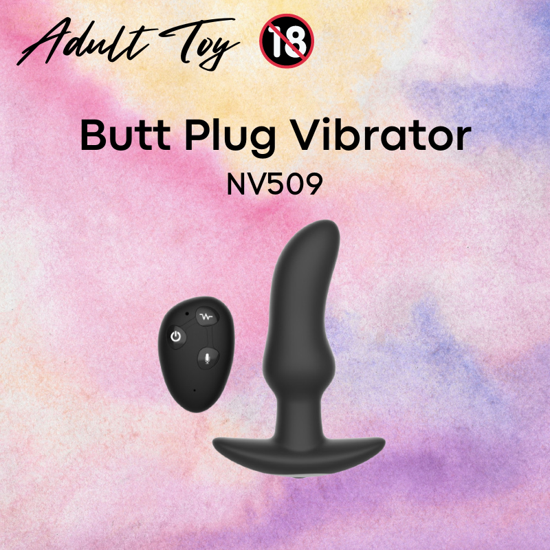 Adult Toy : Butt Plug Vibrator with App and Remote Control (NV509)