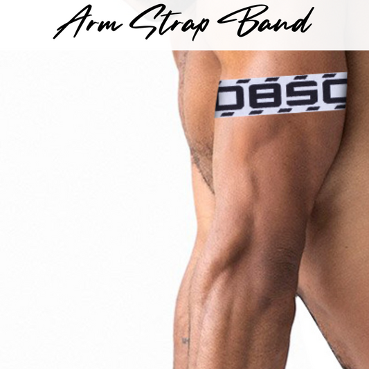 Men's Strap: Nylon "0850" embroidered logo Arm Strap Band (BSBH4)