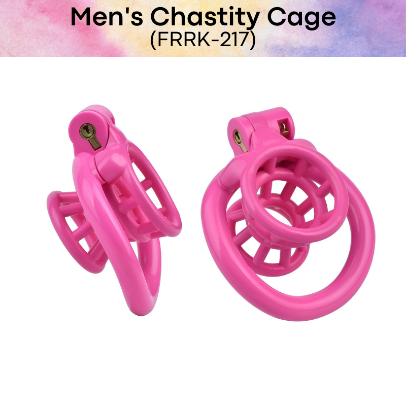 Adult Toy : Men's Chastity Cage (Resin) FRRK217