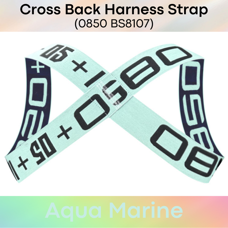 Men's Strap: Nylon Cross Back Harness Strap (BS8107)