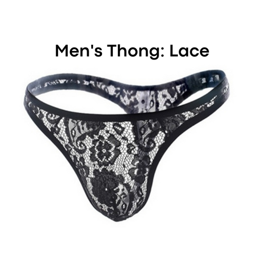 Men's Thong : Lace Thong (Clever Menmode CMF090)