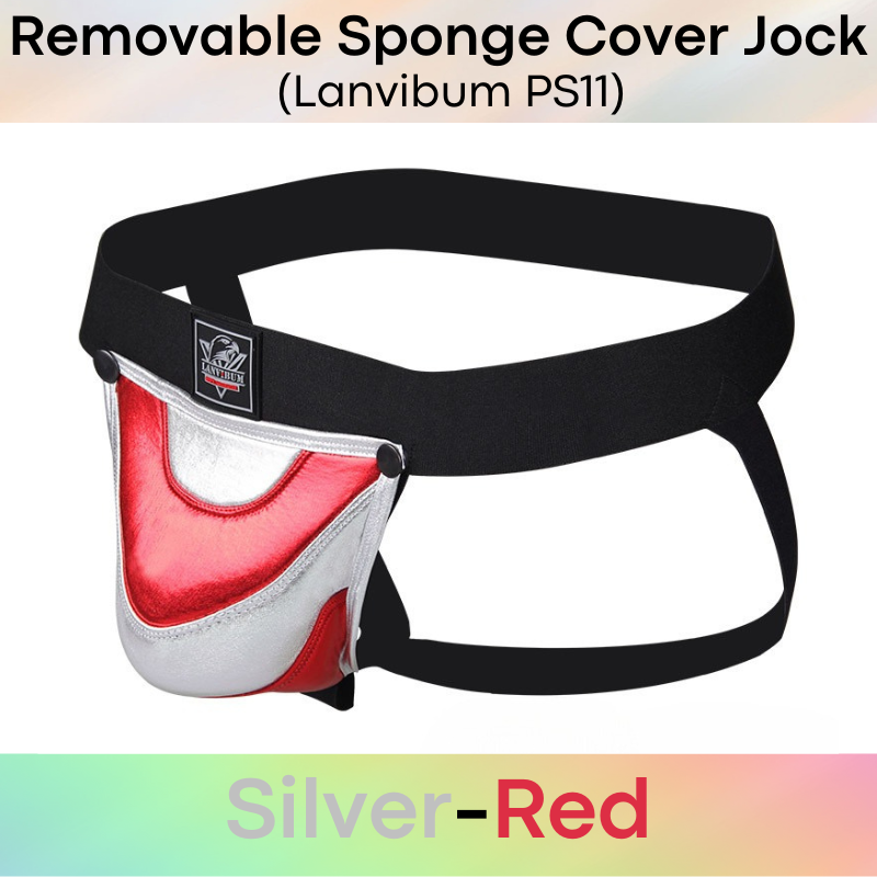 Men's Jockstrap : Removable Sponge Jockstrap Underwear (Lanvibum PS11)