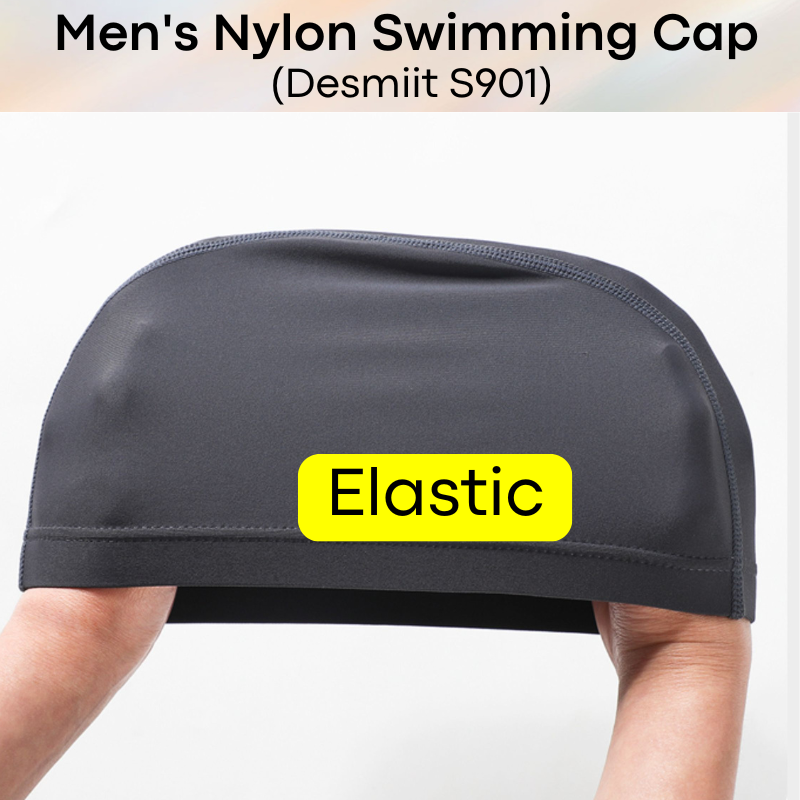 Men's Swimwear: Nylon Swimming Cap (S901)