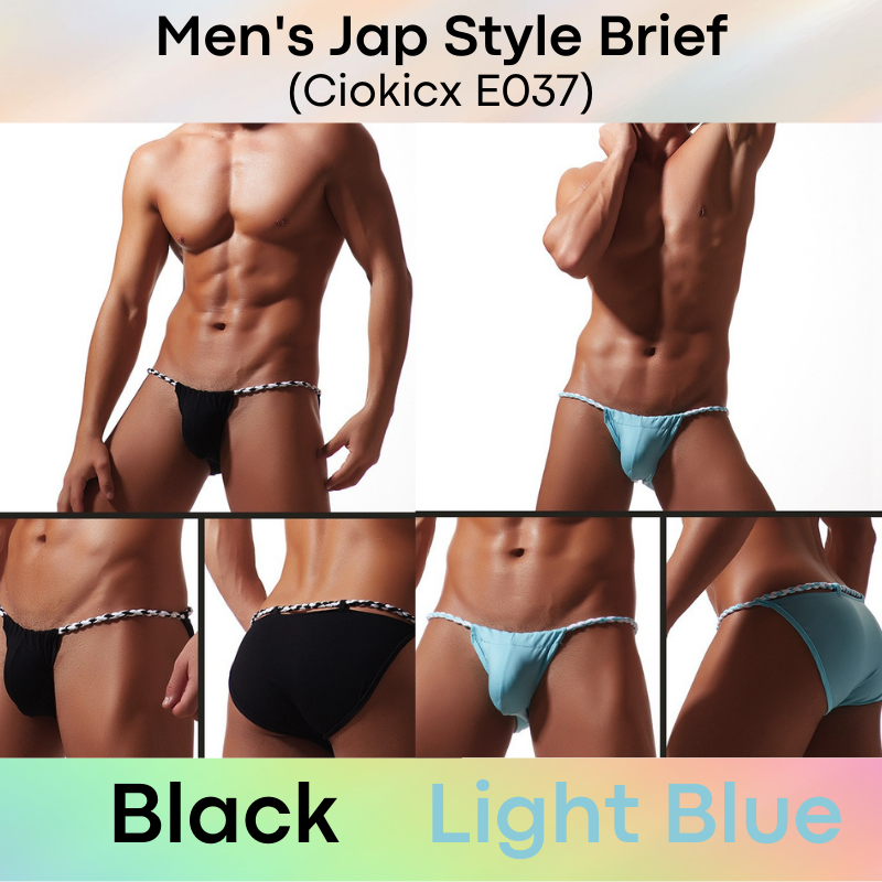 Men's Brief : Jap Style Cotton Underwear (Ciokicx E037)