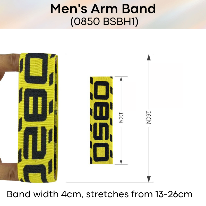 Men's Harness : 0850 Arm Band (0850 BSBH1)