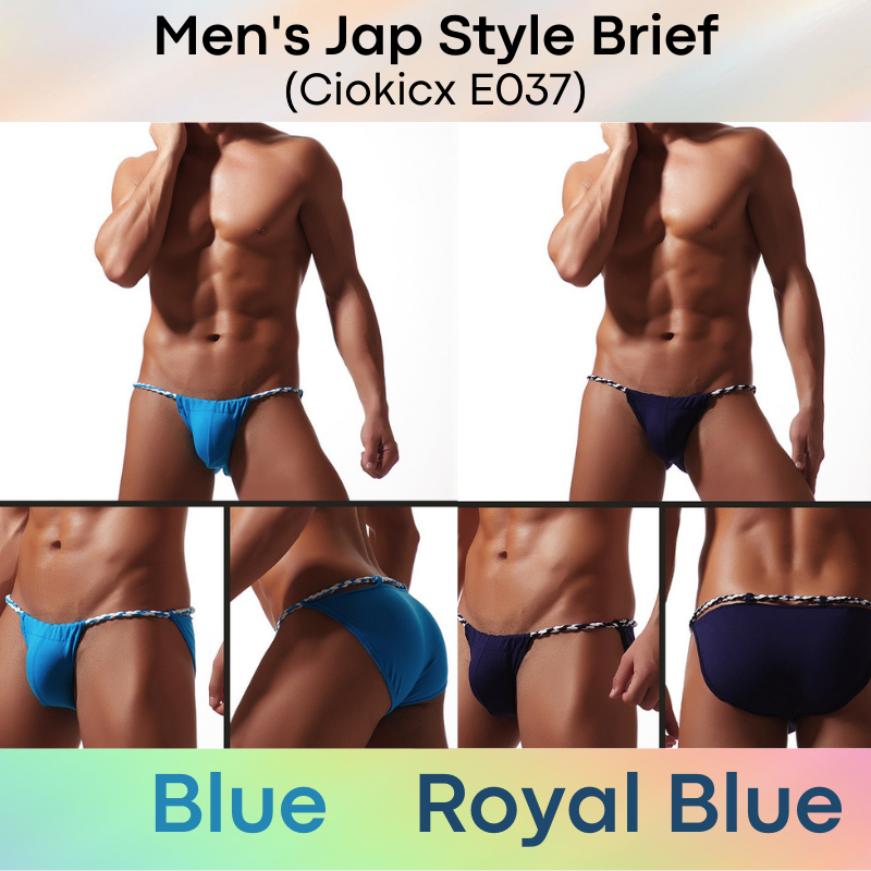 Men's Brief : Jap Style Cotton Underwear (Ciokicx E037)