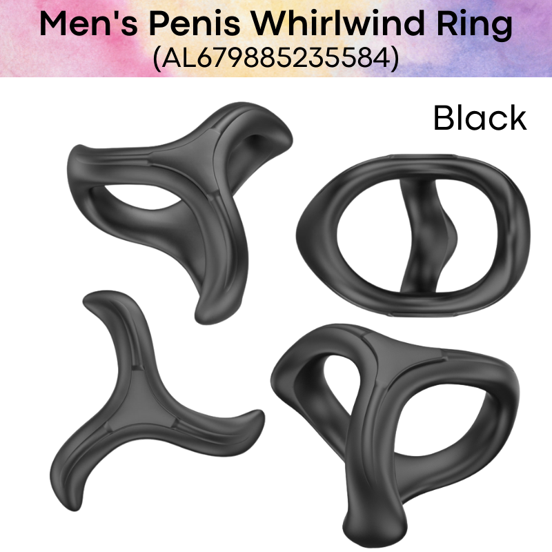 Adult Toy : Men's Whirlwind Penis Ring (AL679885235584)