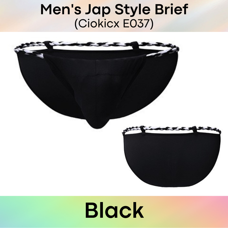 Men's Brief : Jap Style Cotton Underwear (Ciokicx E037)