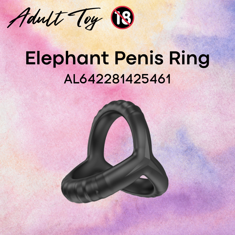 Adult Toy : Men's Elephant Penis Ring (AL642281425461)