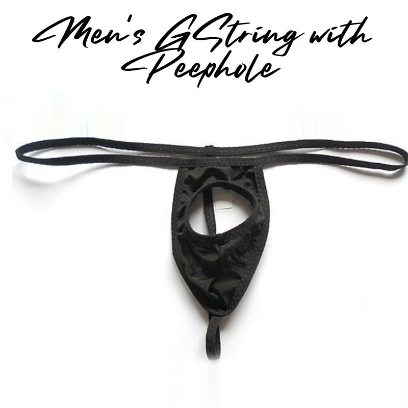 Men's GString : Peephole (CR51)