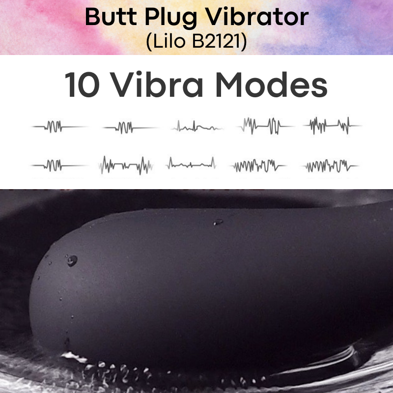 Adult Toy : Butt Plug Vibrator (Lilo B2121)