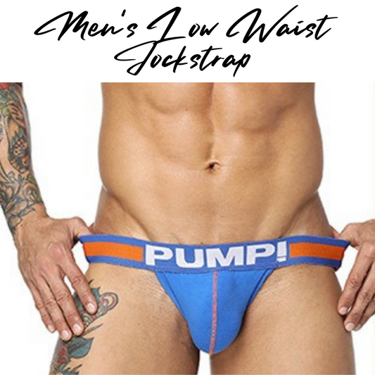 Men's Jockstrap : Low Waist Underwear (Pump! H96)